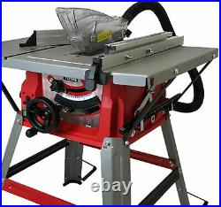Lumberjack 8 Bench Table Saw with Stand Side Extensions Fence & TCT Blade 240V Lumberjack 8 Bench Table Saw with Stand Side Extensions Fence & TCT Blade 240V
