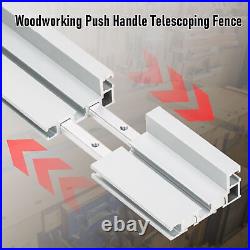 Miter Gauge Fence 900-1260mm Telescoping Flip Fence For Router Table Tool New Miter Gauge Fence 900-1260mm Telescoping Flip Fence For Router Table Tool New