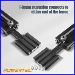 Precision Telescoping Fence Extends 17 to 34 for Woodworking Excellence Precision Telescoping Fence Extends 17 to 34 for Woodworking Excellence