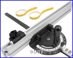 Premium Precision Miter Gauge with Aluminum Fence Versatile Cut Solutions Premium Precision Miter Gauge with Aluminum Fence Versatile Cut Solutions