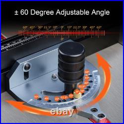 Table Saw Miter Gauge With Micro Adjustable Flip Stop Extendable Fence Table Saw Miter Gauge With Micro Adjustable Flip Stop Extendable Fence